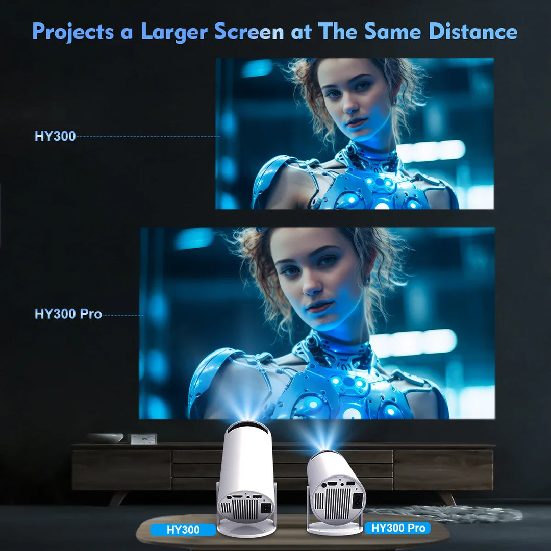 Magcubic HY300 Pro 4K Android 11 Dual WiFi6 260ANSI BT5.0 Outdoor Heimkino