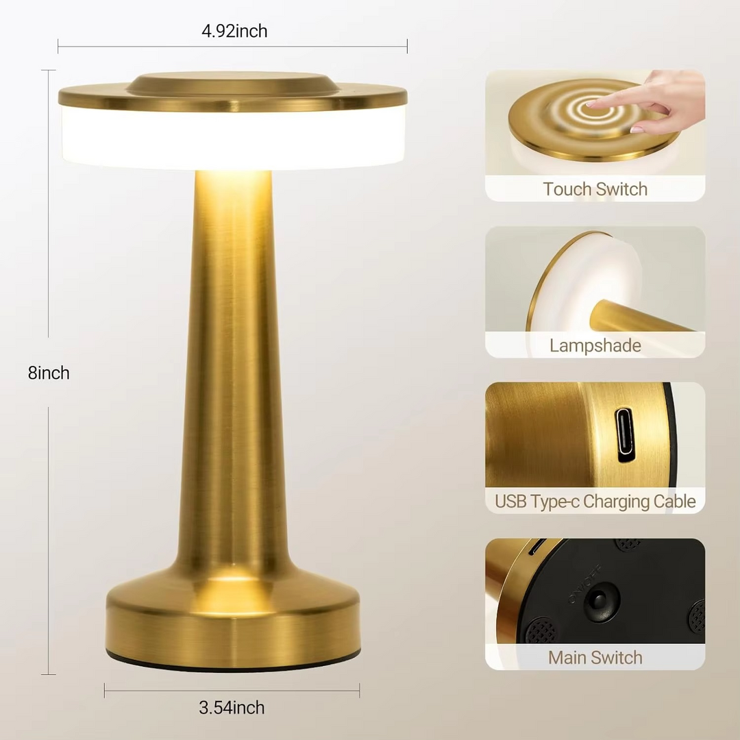 Skanto | Vielseitige berührungsempfindliche LED-Tischlampe