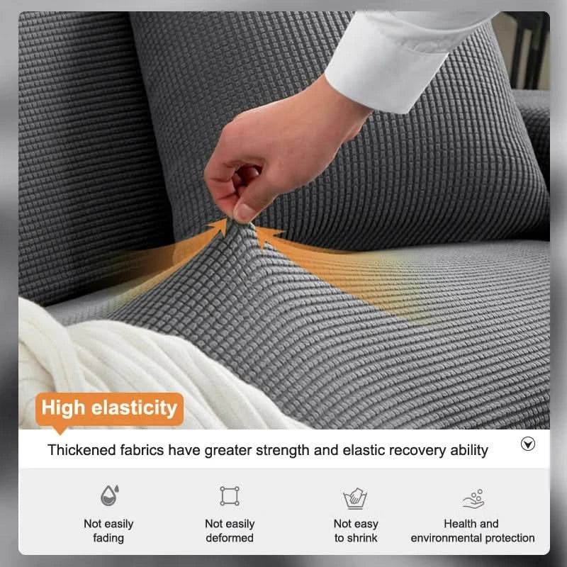 Skanto | CushionWrap – Elastischer, rutschfester Sofabezug