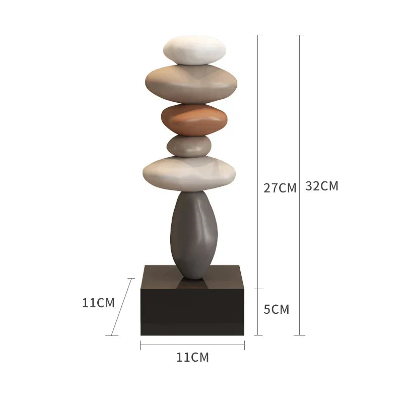 Skanto | Balanture Skulptur für eine ruhige und Zen-Atmosphäre