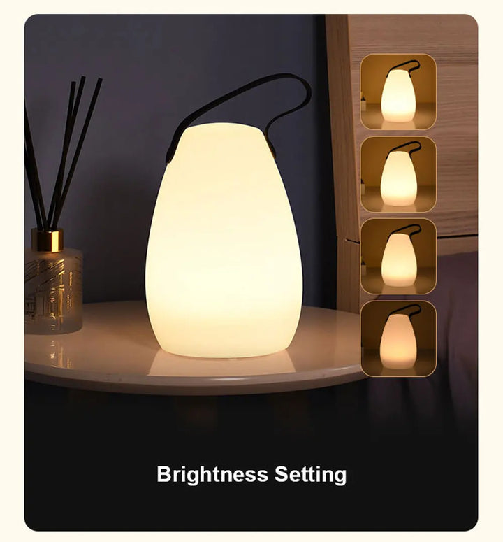 Skanto | Mobile wasserdichte kabellose Lampe | Kabellos, farbwechselnd & ideal für Outdoor-Camping und Wohnambiente
