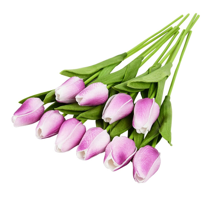 Skanto | Künstlicher Tulpenstrauß, Dekoration (10 Stück)