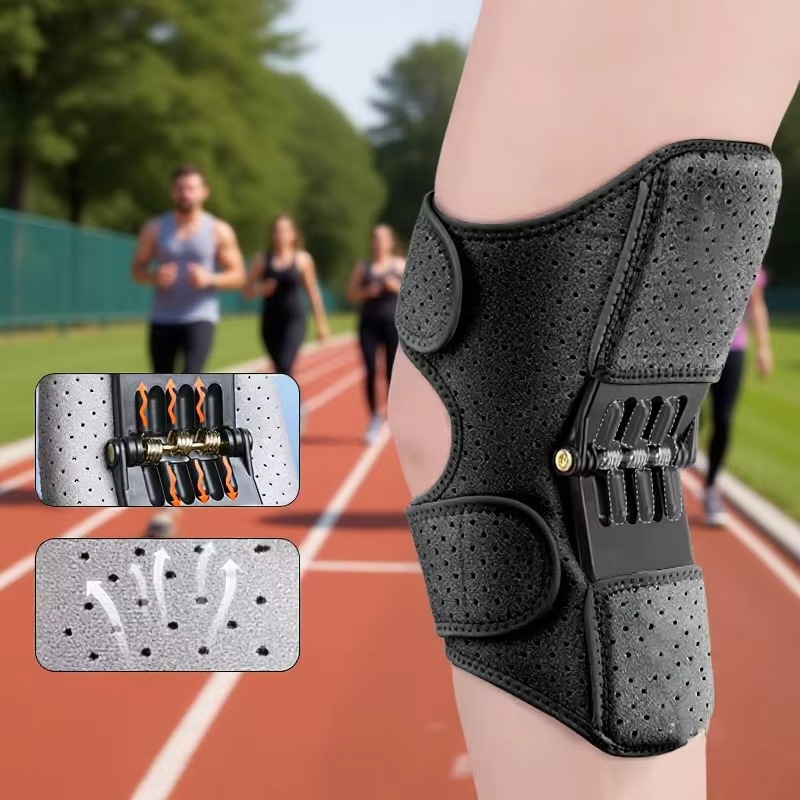 Skanto | Verstellbare Kniebandage mit Power-Rebound-Federn für Gelenkentlastung und Stabilität