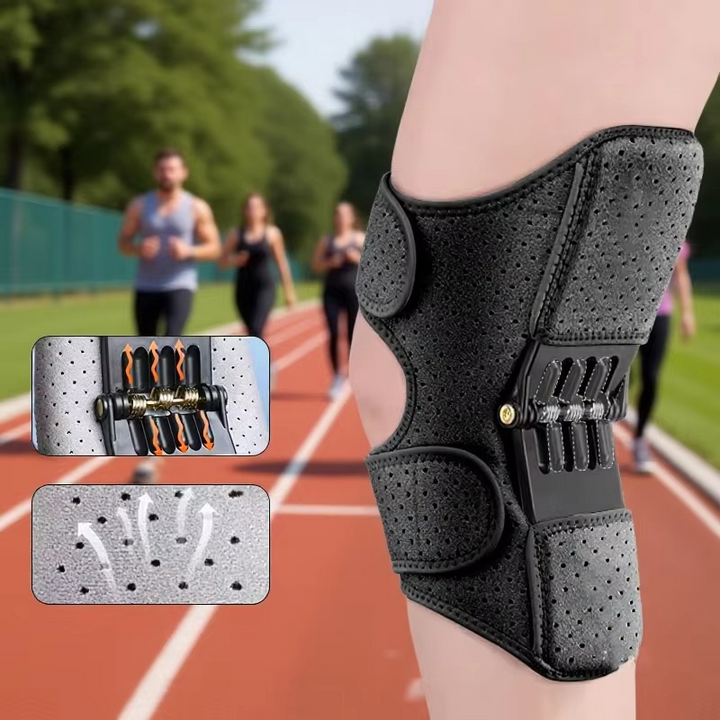 Skanto | Verstellbare Kniebandage mit Power-Rebound-Federn für Gelenkentlastung und Stabilität