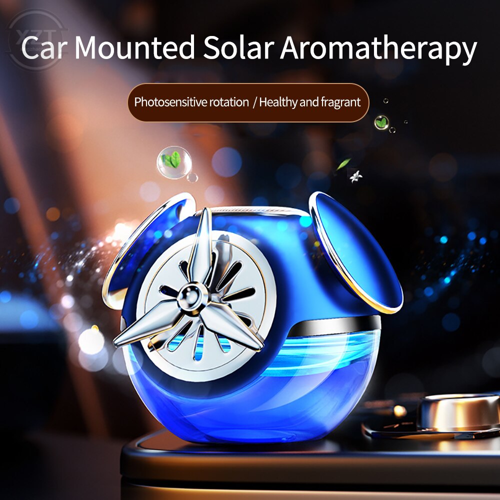 Skanto | Rotierender Parfüm Solar Aromatherapie Auto Lufterfrischer