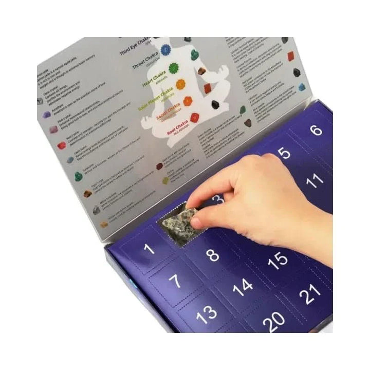Skanto | Adventskalender mit 24 echten Edelsteinen für junge Entdecker
