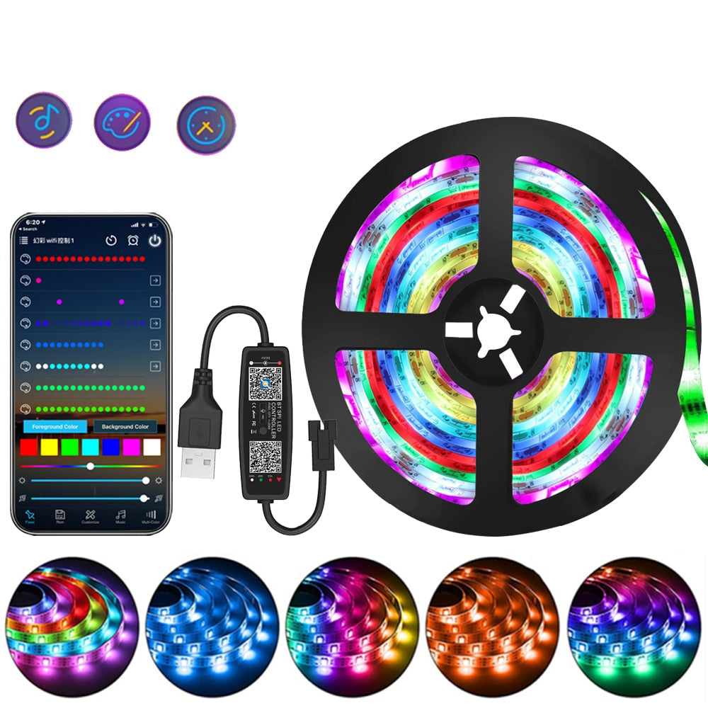 Skanto | 1M-20M RGB LED-Streifen 5V LED