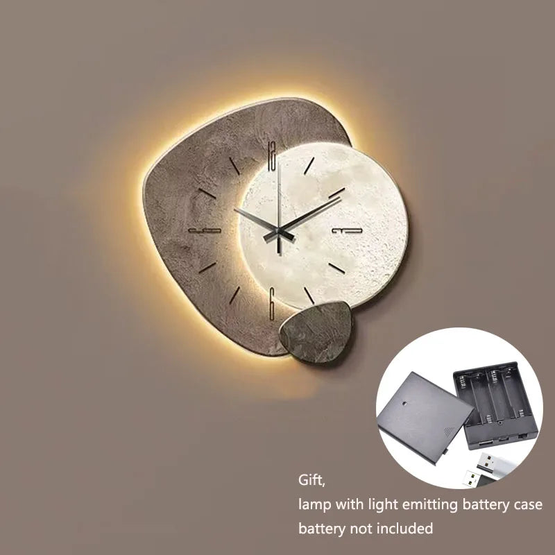 CreamWind Uhr – Stilvolle moderne LED-Wanduhr