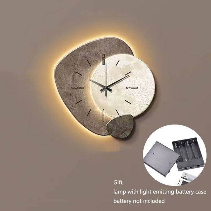 CreamWind Uhr – Stilvolle moderne LED-Wanduhr