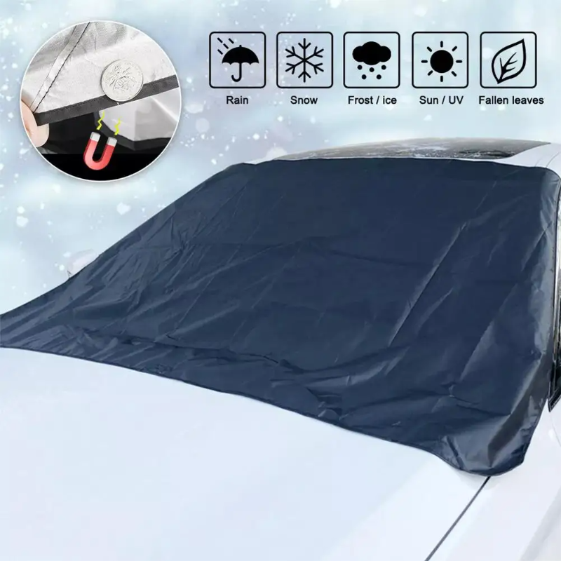 Skanto | AllWeather Shield – Magnetischer Windschutzscheiben-Schutz für Autos, Anti-Frost & UV