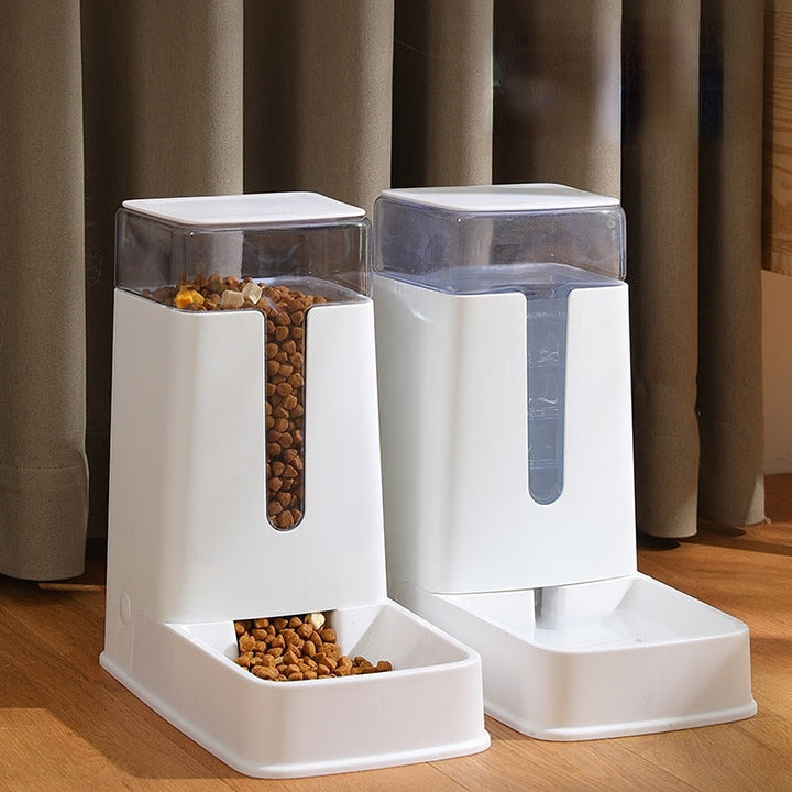 Skanto | Automatischer Futter- und Wasserspender für Haustiere