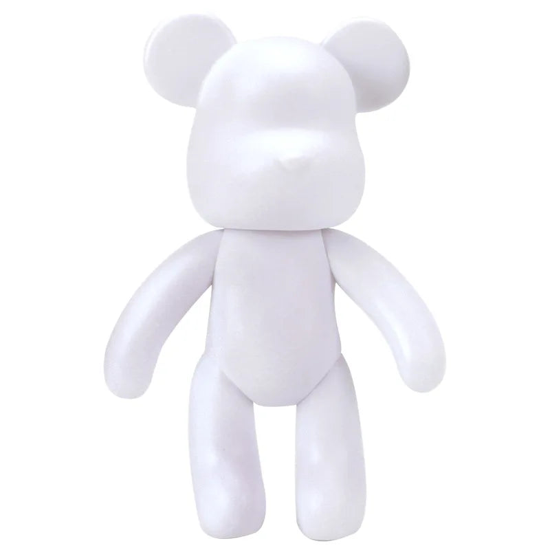 Skanto | Graffiti Malt Fluide Voldsom Bear White Body Ornaments DIY Handmade Personalized Model Home Desktop Decoration Accessories Neu