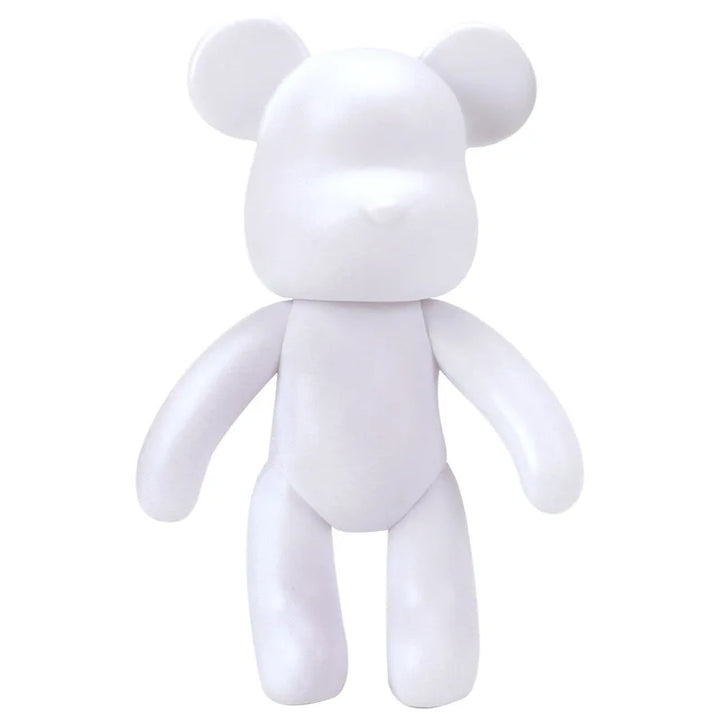 Skanto | Graffiti Malt Fluide Voldsom Bear White Body Ornaments DIY Handmade Personalized Model Home Desktop Decoration Accessories Neu