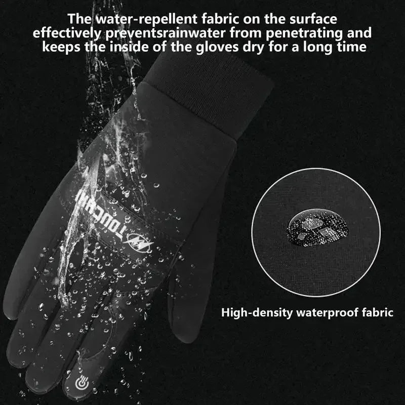 Skanto | ThermaGlide USB Beheizte Handschuhe | Wasserdicht & Touchscreen-kompatibel | Winter-Handwärmer für Skifahren, Motorrad & Outdoor