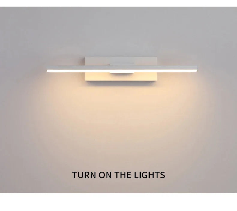 Skanto | AuroLite Verstellbare LED Wandleuchte | 330° Schwenkbar | Modernes Design für Schlafzimmer & Wohnzimmer | Aluminium