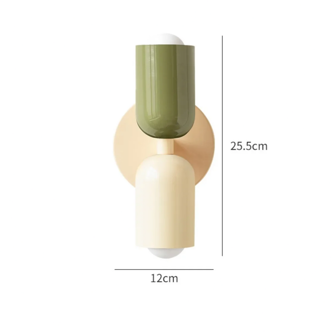 Skanto | NordicGlow Wandleuchte – Minimalistische skandinavische LED-Wandleuchte für Zuhause
