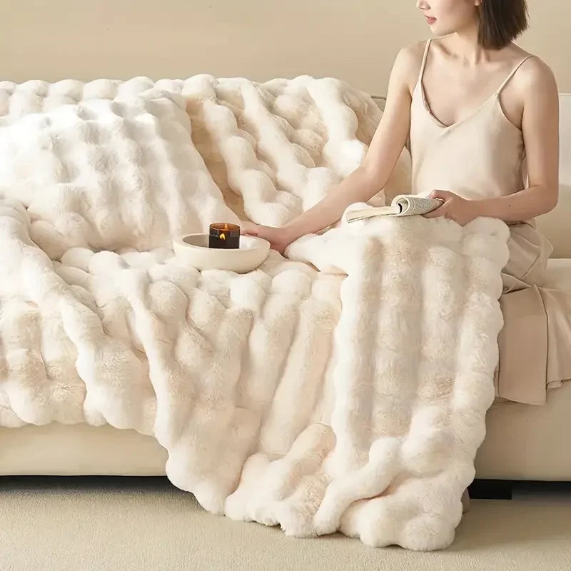 Skanto | PlushCozy | Kunstfell-Winterdecke