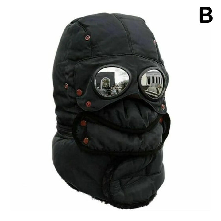 Skanto | Polar Vision Thermische Winddichte Gesichts-Mütze | Warm und Bequem