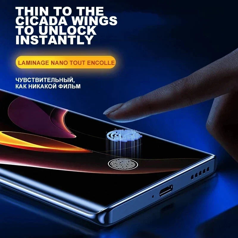 Skanto | Mattes Keramik-Blickschutzglas für Samsung