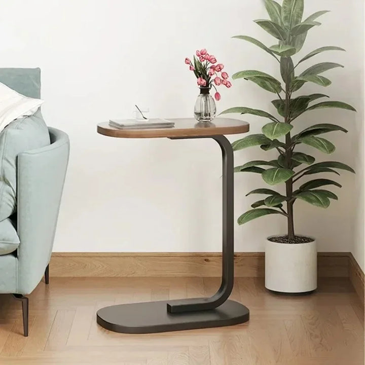 Skanto | C-förmiger Beistelltisch modernes, kompaktes und leichtes Design