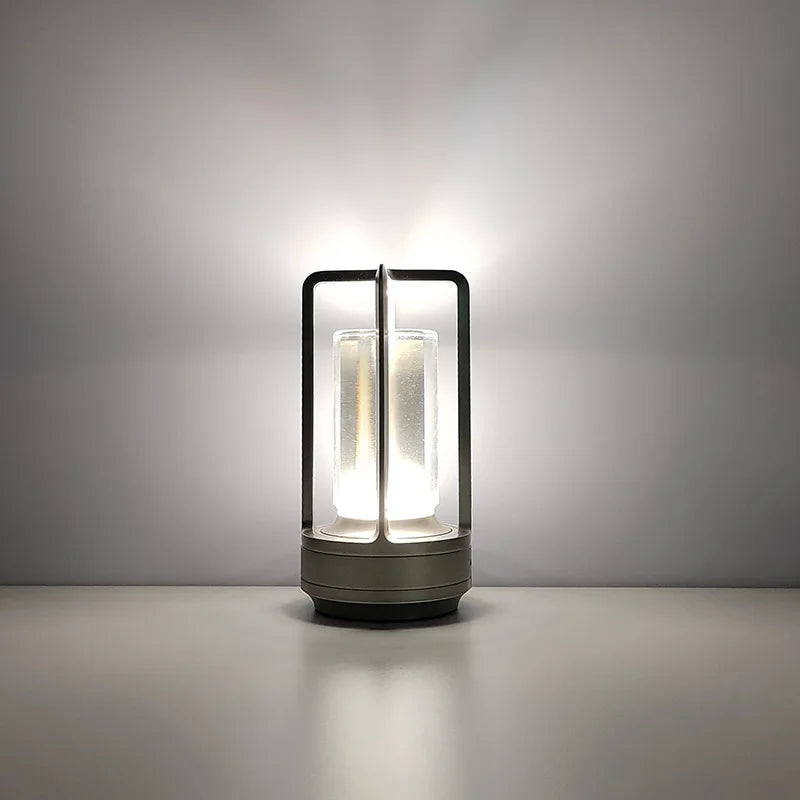 Skanto | Wiederaufladbare kabellose LuxuryGlow Tischlampe – Elegante kabellose Lampe für jede Stimmung