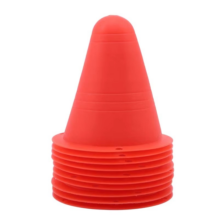 Skanto | 10er-Pack Trainingshütchen für Skating, Fußball und Sportübungen