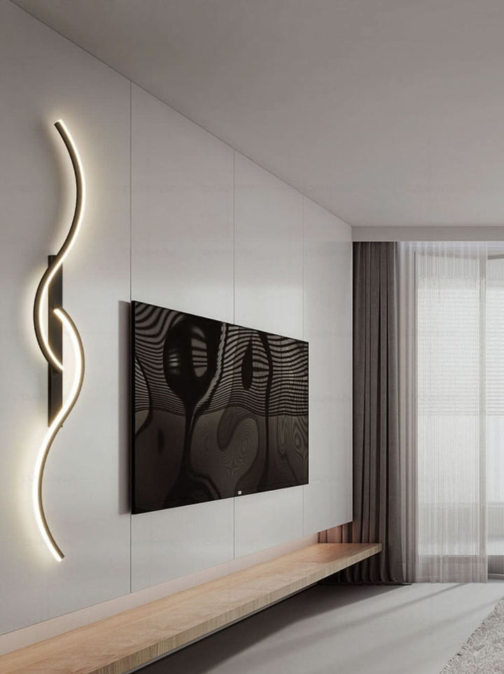 Skanto | GlowCraft LED Wandleuchte – Modernes Design