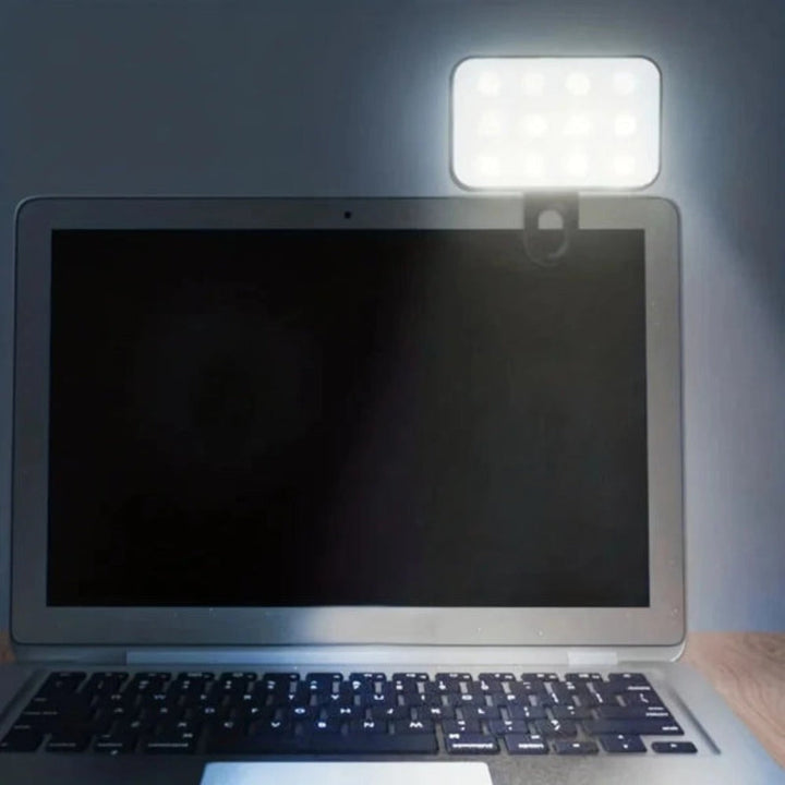 Skanto | Helle LED-Selfie-Clip-Leuchte