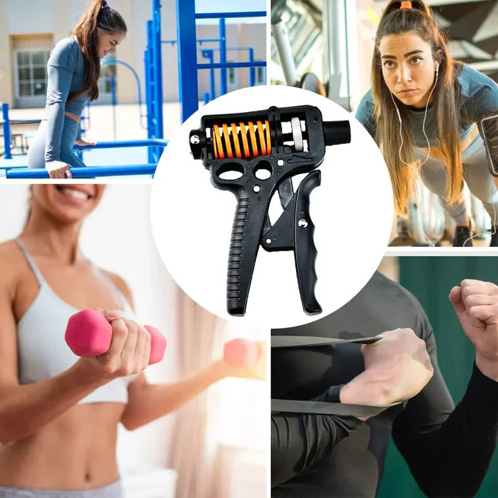 Skanto | Verstellbarer 5-165 kg Schwerer Griffkrafttrainer – Finger-Expander für Arm-, Handgelenk- und Unterarmtraining