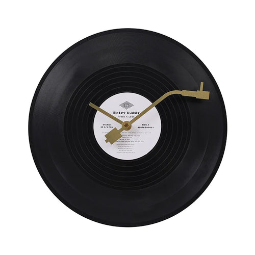 Skanto | Musikalische Vinyl-Poster Wanduhr