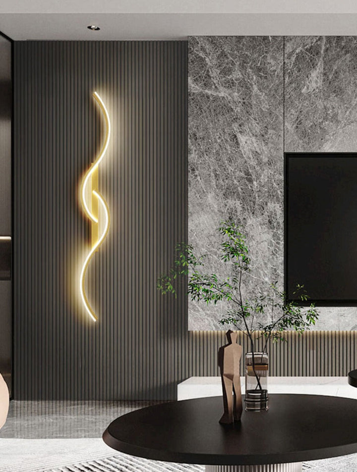 Skanto | GlowCraft – Moderne LED-Wandleuchte mit künstlerischem Design