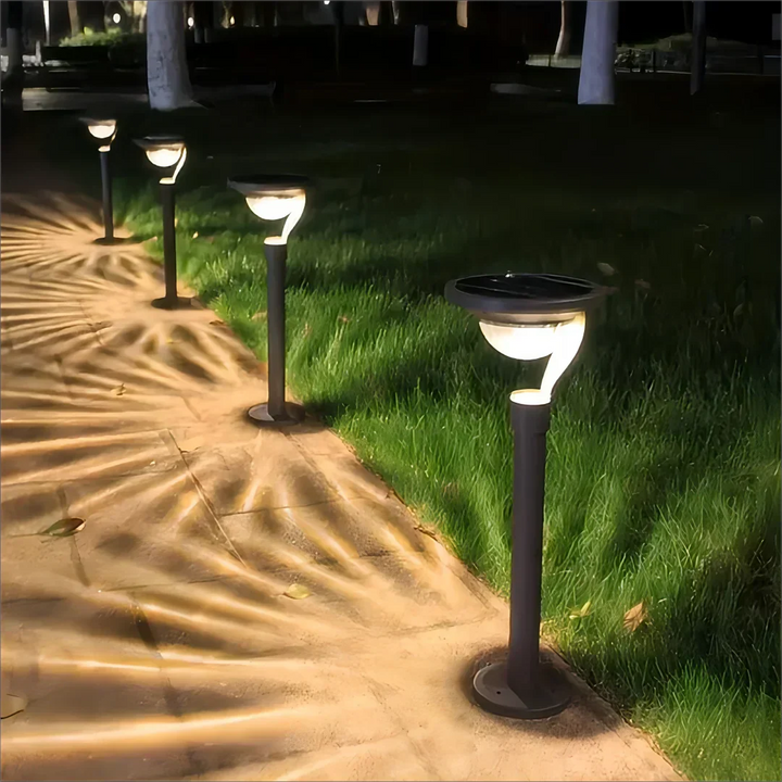 Skanto | Solarbeleuchtung | Solar-Gartenlampen mit Superhelligkeit und Wetterbeständigkeit