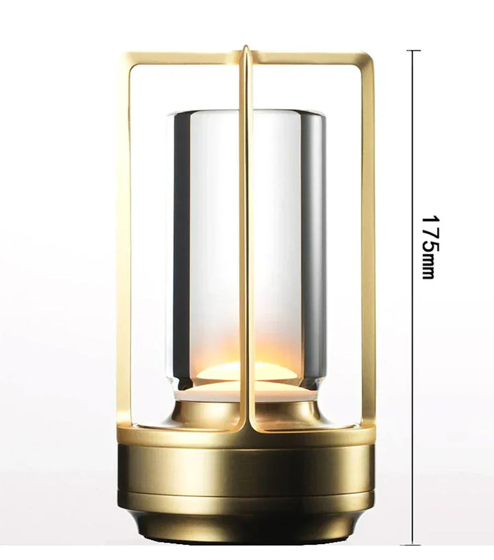 Skanto | Wiederaufladbare kabellose LuxuryGlow Tischlampe – Elegante kabellose Lampe für jede Stimmung