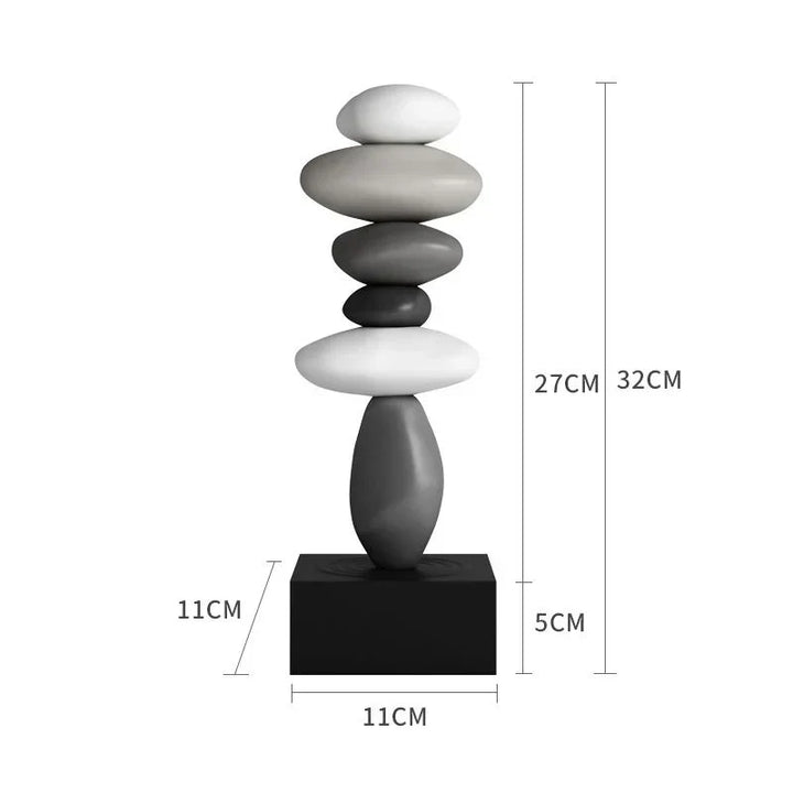Skanto | Balanture Skulptur für eine ruhige und Zen-Atmosphäre
