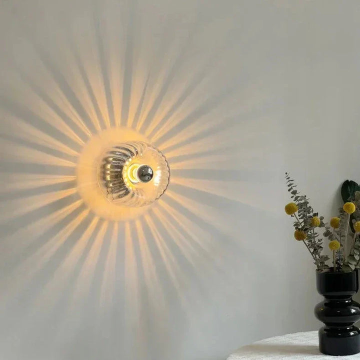 Skandinavische Bauhaus Wandlampe