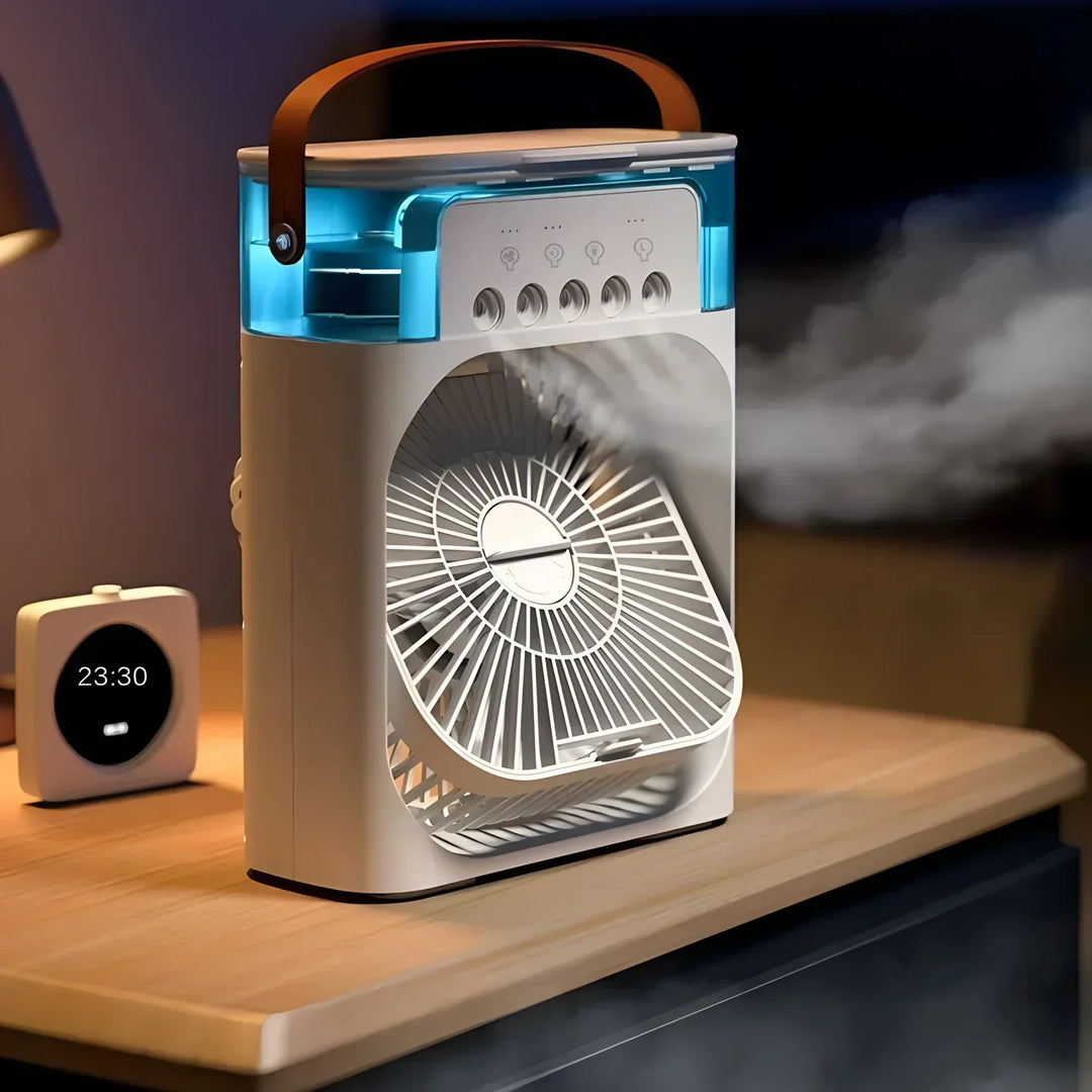 Skanto | 3-in-1 Kühler, Klimaanlage, Luftbefeuchter und LED im modernen Design