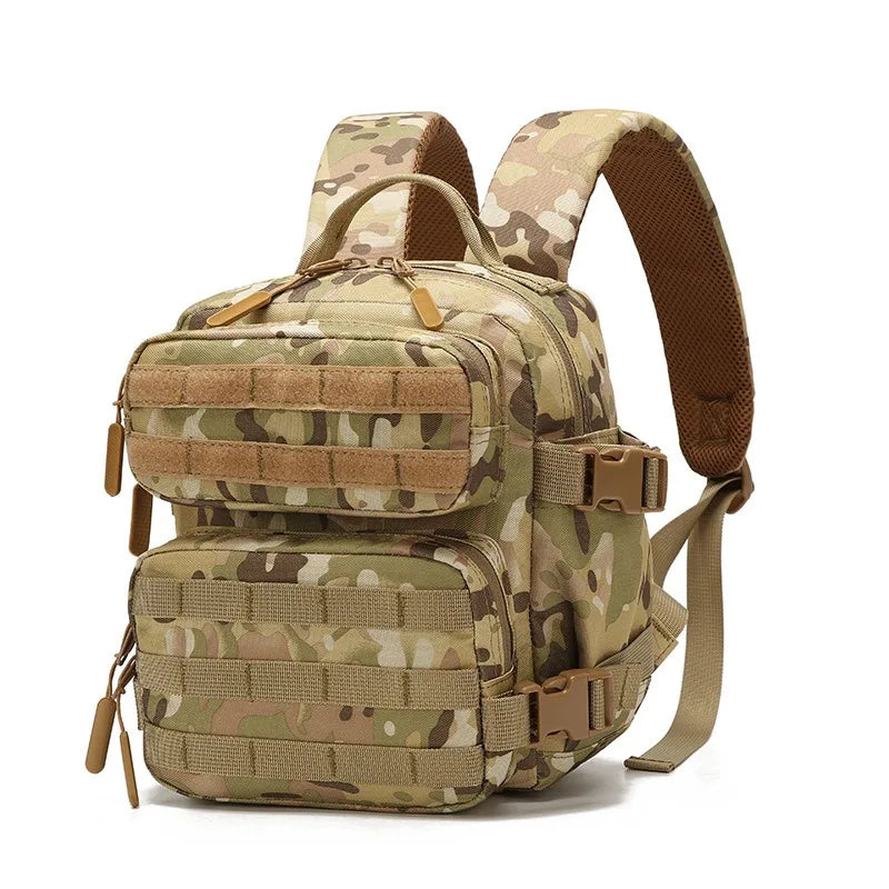 Skanto | Tactivo Mini Rucksack 9L | MOLLE Outdoor Rucksack | Kompakt & Robust | Für Wandern, Camping & EDC