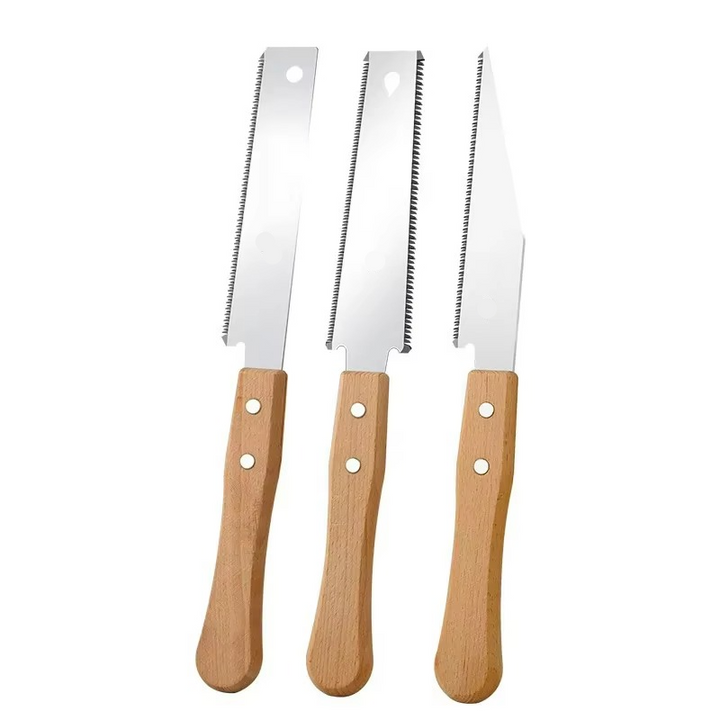 Skanto | Japanische Zugsäge | Präzisions-Handsäge für die Holzbearbeitung | Stahlklinge