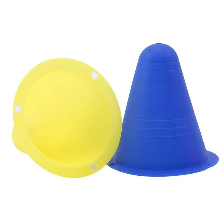 Skanto | 10er-Pack Trainingshütchen für Skating, Fußball und Sportübungen