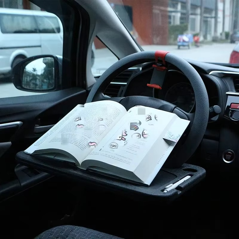 Skanto | Tragbarer Auto-Laptop-Tisch – Lenkrad-Ess- & Arbeitsablage