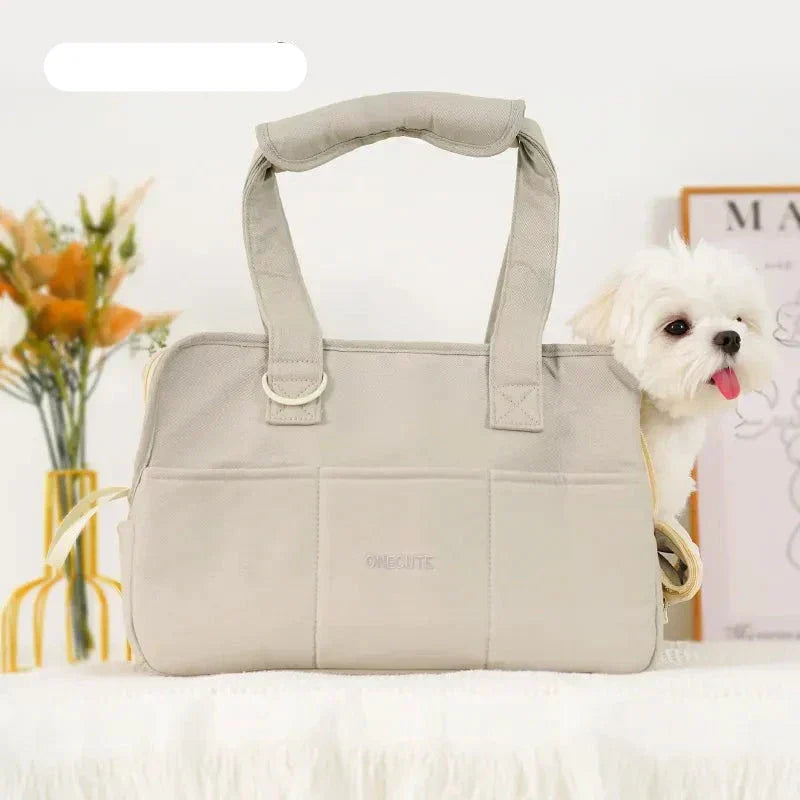 Norvo | LuxCarry – Robuste & sichere Haustiertragetasche für kleine Hunde & Katzen | Leicht, atmungsaktiv & stilvoll