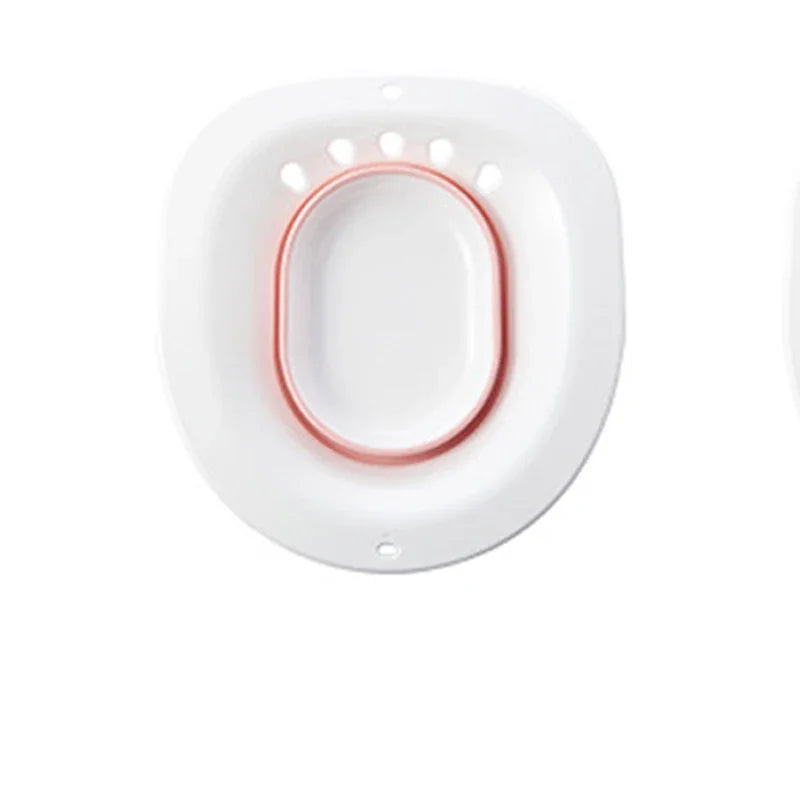 Skanto | Faltbare Bidet-Badewanne – Komfortables Sitzbad für Schwangere, ältere Menschen, nach der Geburt und medizinisches Toilettenspülzubehör