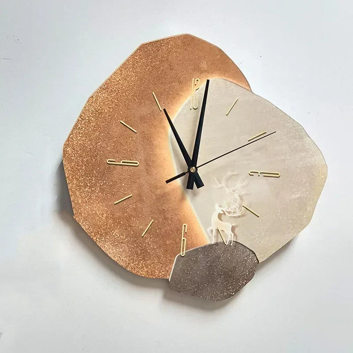 CreamWind Uhr – Stilvolle moderne LED-Wanduhr