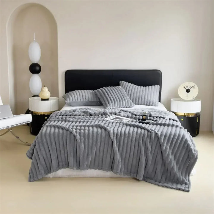 Superweiche luxuriöse Kuscheldecke