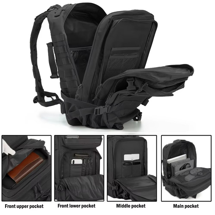 Skanto | Taktischer Outdoor-Rucksack für Herren 1014 oz oder 1691 oz – Jagd-, Wander- & Reisetasche
