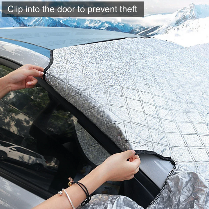 Skanto | AllWeather Shield – Magnetischer Windschutzscheiben-Schutz für Autos, Anti-Frost & UV