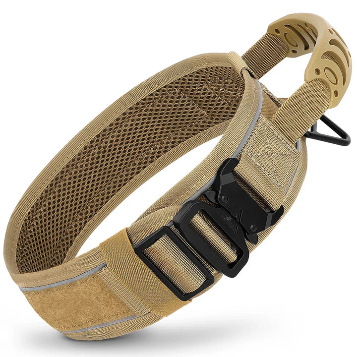 Skanto | Militär-Hundetrainingshalsband – Robustes, reflektierendes Nylonhalsband