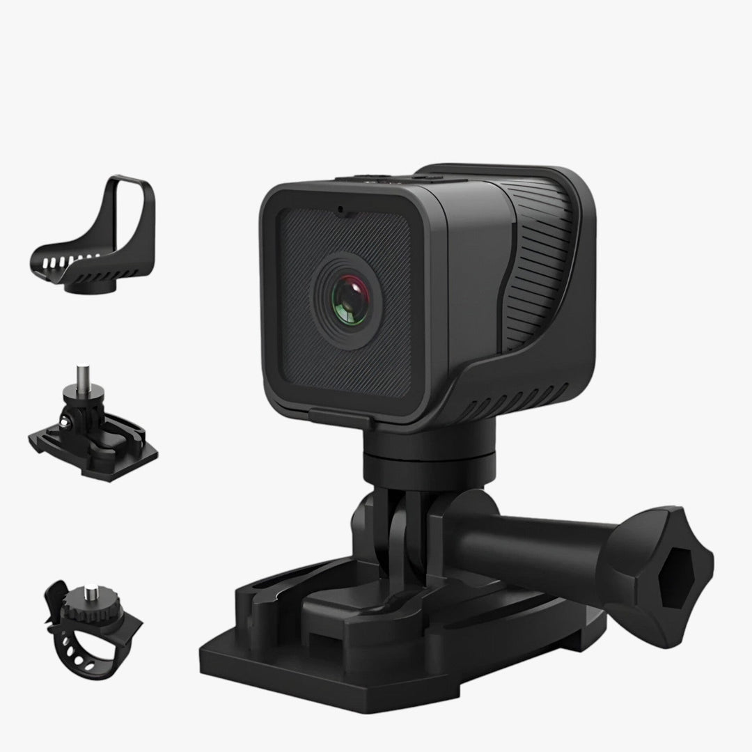 Skanto | RevCam 1080P HD Wasserdichte WiFi-Kamera – Kompakte Action-Kamera für Fahrräder & Motorräder