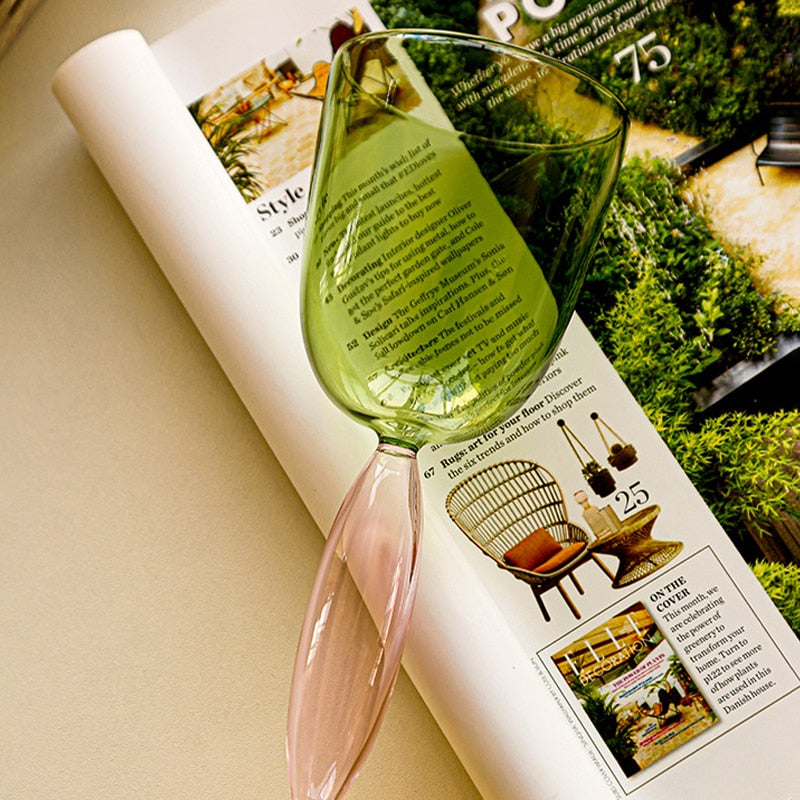 Skanto | Borosilikat 3-Farben-Glas – Weinglas