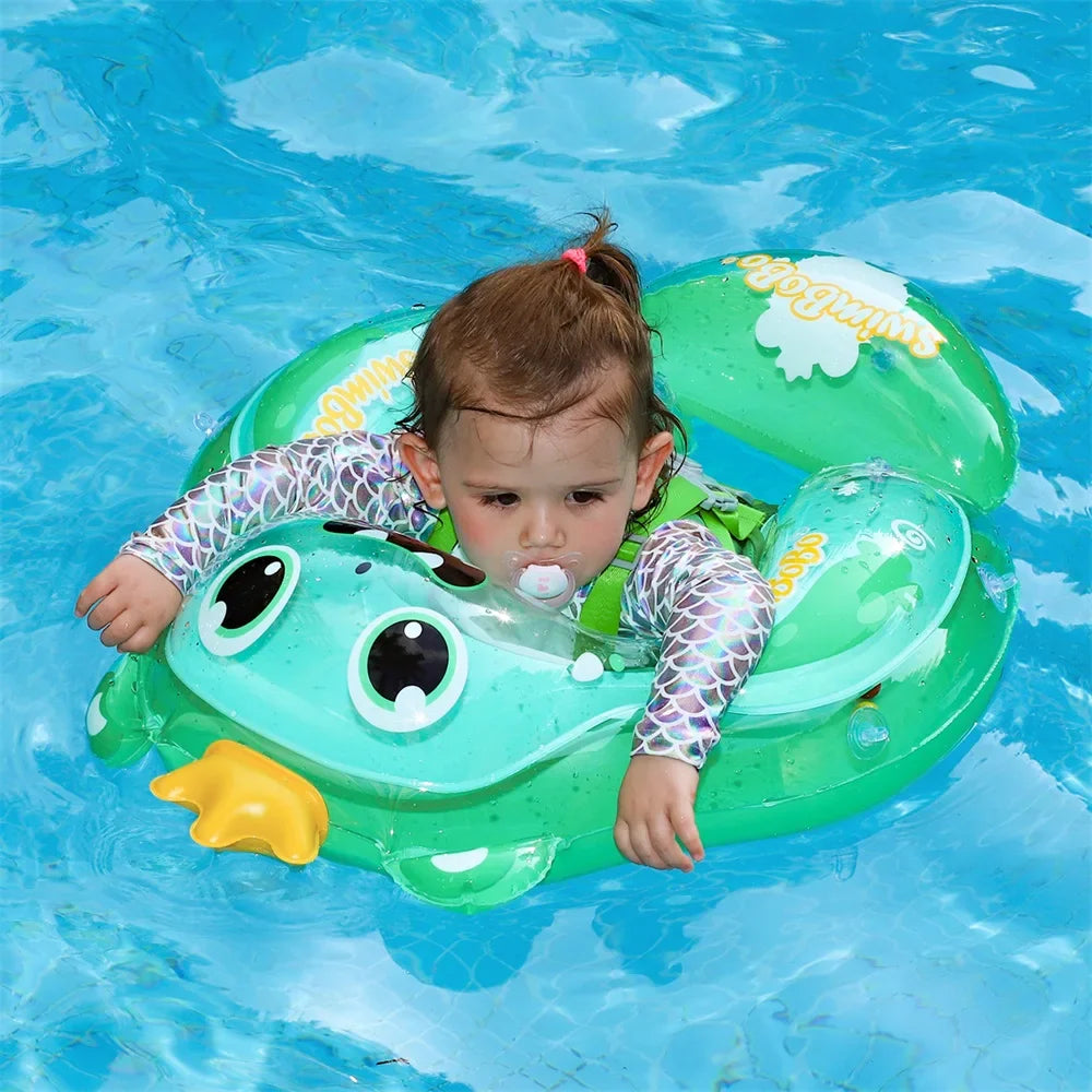 Skanto | Baby Schwimmring AquaBear | Sicherer Schwimmspaß für Babys | Für 6-36 Monate | Umweltfreundliches PVC